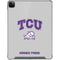 Texas Christian University Horned Frogs Logo Print iPad Cases